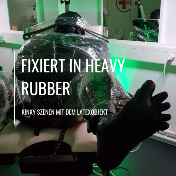 Kinky Szenen Tied Up In Rubber Mit ALX Zuleika